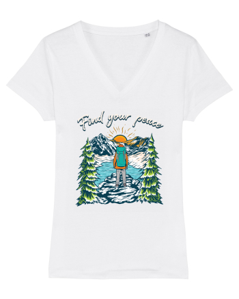 pentru montaniarzi - Find your peace White