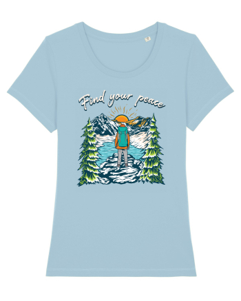 pentru montaniarzi - Find your peace Sky Blue