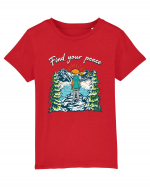 pentru montaniarzi - Find your peace Tricou mânecă scurtă  Copii Mini Creator