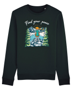 pentru montaniarzi - Find your peace Bluză mânecă lungă Unisex Rise