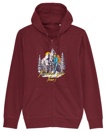 pentru montaniarzi - Freeze your fears Burgundy