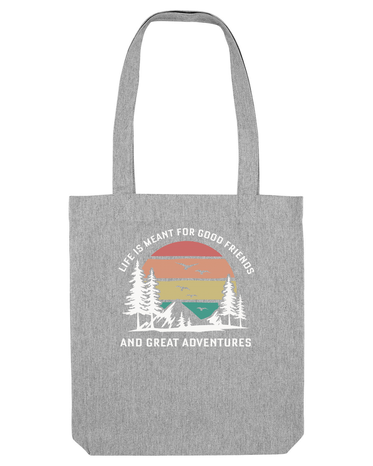 Sacoșă textilă Heather Grey
