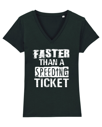 Faster than a speeding ticket Black