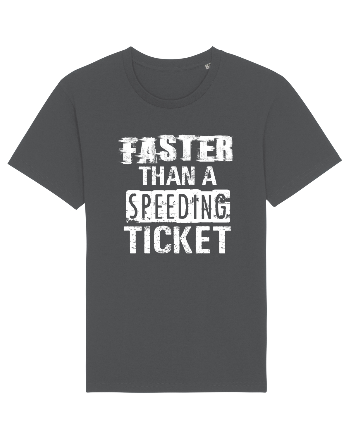 Tricou mânecă scurtă Unisex Rocker Anthracite