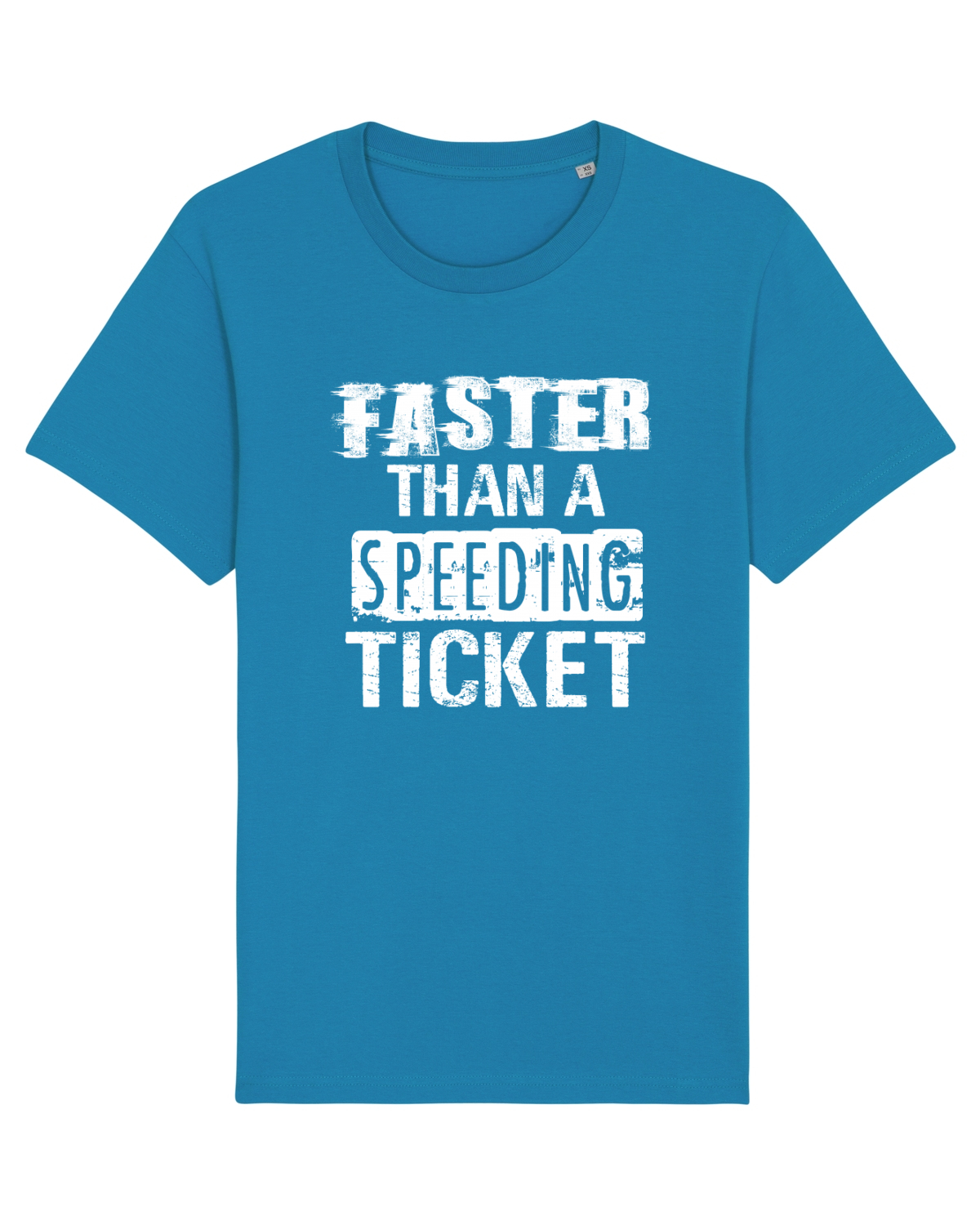 Tricou mânecă scurtă Unisex Rocker Azur