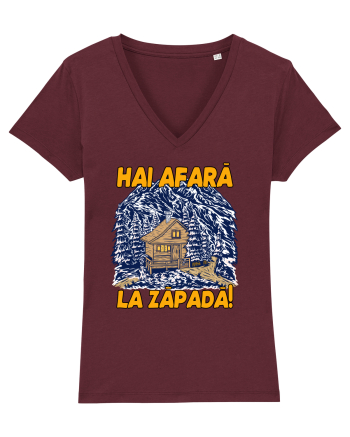 pentru montaniarzi - Hai afară la zăpadă ! Burgundy