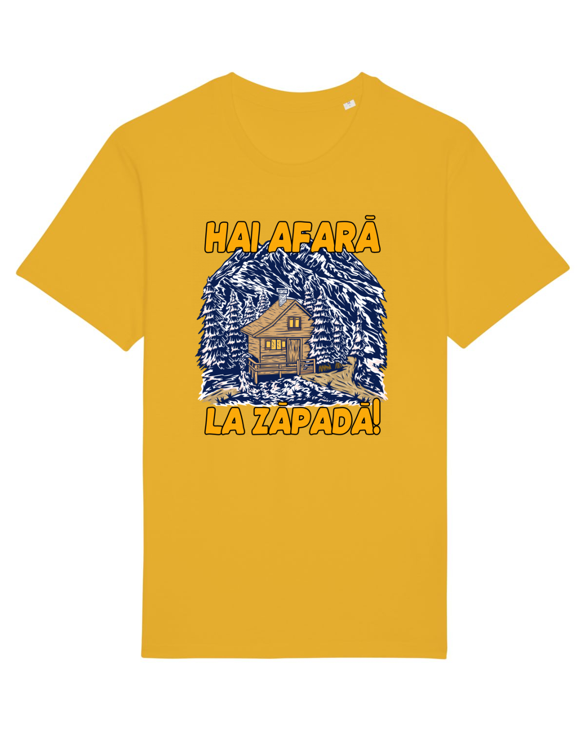 Tricou mânecă scurtă Unisex Rocker Spectra Yellow
