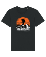pentru montaniarzi - Iarna nu-i ca vara Tricou mânecă scurtă Unisex Rocker