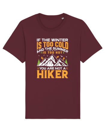pentru montaniarzi - If the winter is too cold Burgundy
