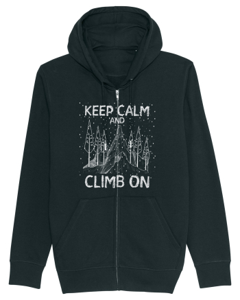 pentru montaniarzi - Keep calm and climb on Black