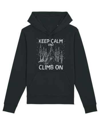 pentru montaniarzi - Keep calm and climb on Black
