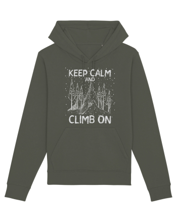 pentru montaniarzi - Keep calm and climb on Khaki