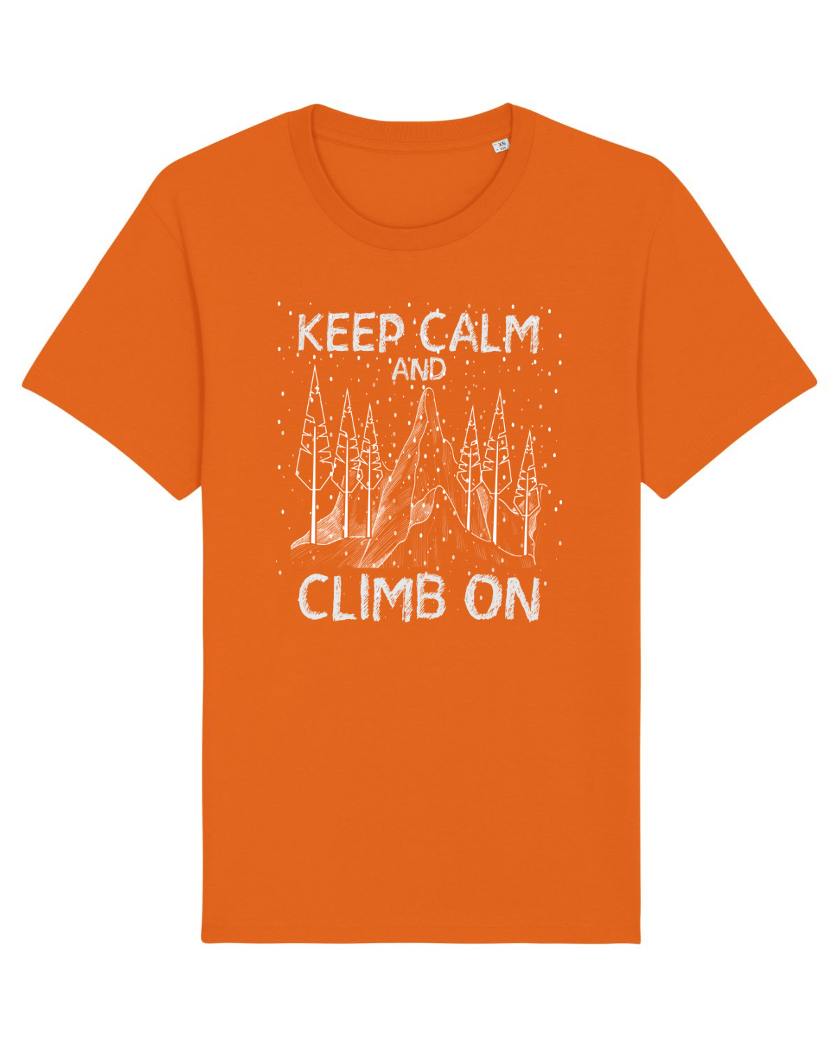Tricou mânecă scurtă Unisex Rocker Bright Orange