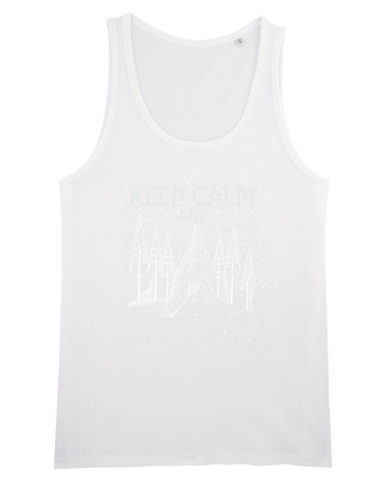 pentru montaniarzi - Keep calm and climb on White