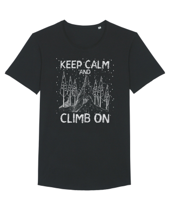 pentru montaniarzi - Keep calm and climb on Black