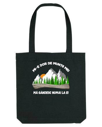 pentru montaniarzi - Mi-e dor de muntii mei Black