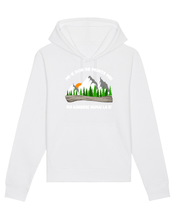 pentru montaniarzi - Mi-e dor de muntii mei White
