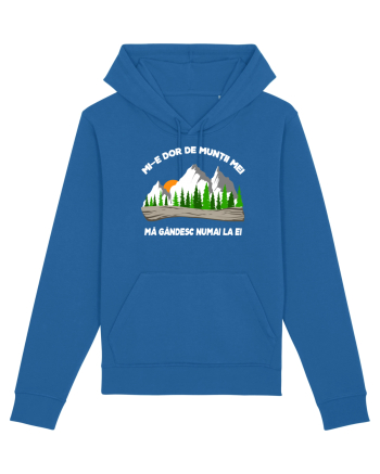 pentru montaniarzi - Mi-e dor de muntii mei Royal Blue