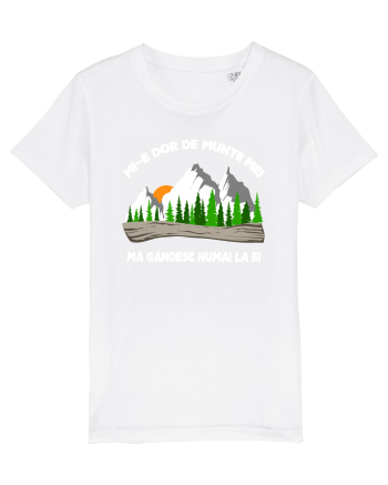 pentru montaniarzi - Mi-e dor de muntii mei White
