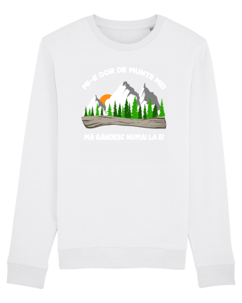pentru montaniarzi - Mi-e dor de muntii mei White