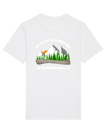 pentru montaniarzi - Mi-e dor de muntii mei White