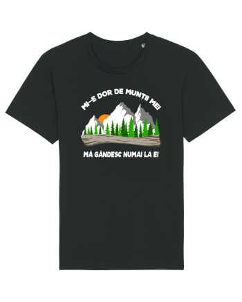 pentru montaniarzi - Mi-e dor de muntii mei Black