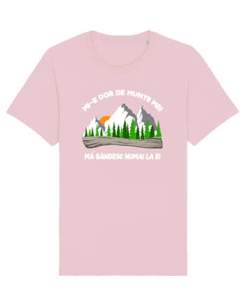 pentru montaniarzi - Mi-e dor de muntii mei Cotton Pink