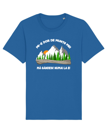 pentru montaniarzi - Mi-e dor de muntii mei Royal Blue