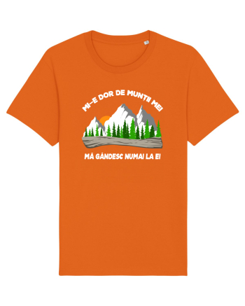 pentru montaniarzi - Mi-e dor de muntii mei Bright Orange
