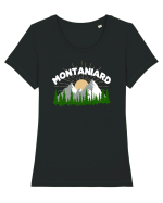 pentru montaniarzi - Montaniard Tricou mânecă scurtă guler larg fitted Damă Expresser