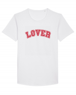 LOVER Tricou mânecă scurtă guler larg Bărbat Skater