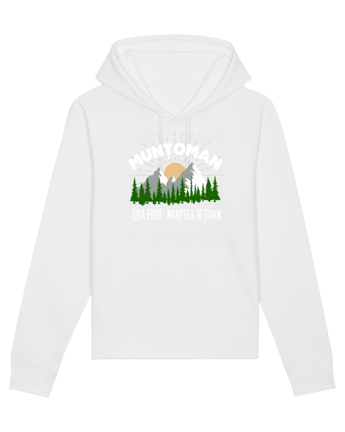 Hanorac Unisex Drummer White