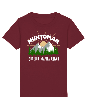pentru montaniarzi - Munțoman Burgundy