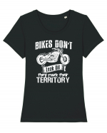 Bikes Tricou mânecă scurtă guler larg fitted Damă Expresser