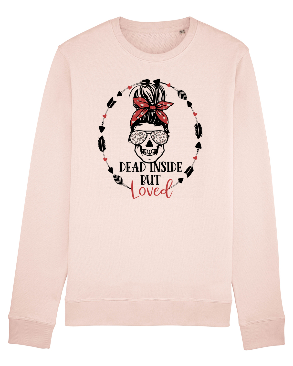 Bluză mânecă lungă Unisex Rise Candy Pink