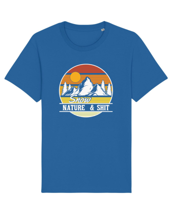 pentru montaniarzi - Snow, nature and shit Royal Blue