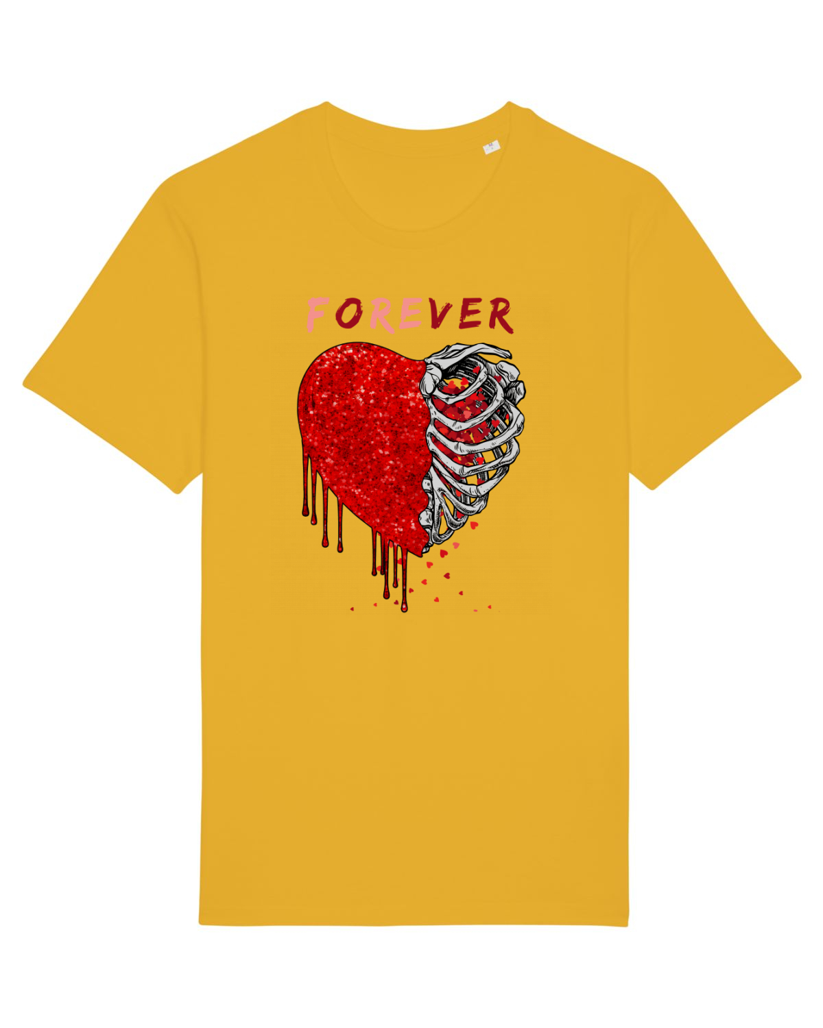 Tricou mânecă scurtă Unisex Rocker Spectra Yellow