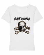 Heart Breaker Tricou mânecă scurtă guler larg fitted Damă Expresser