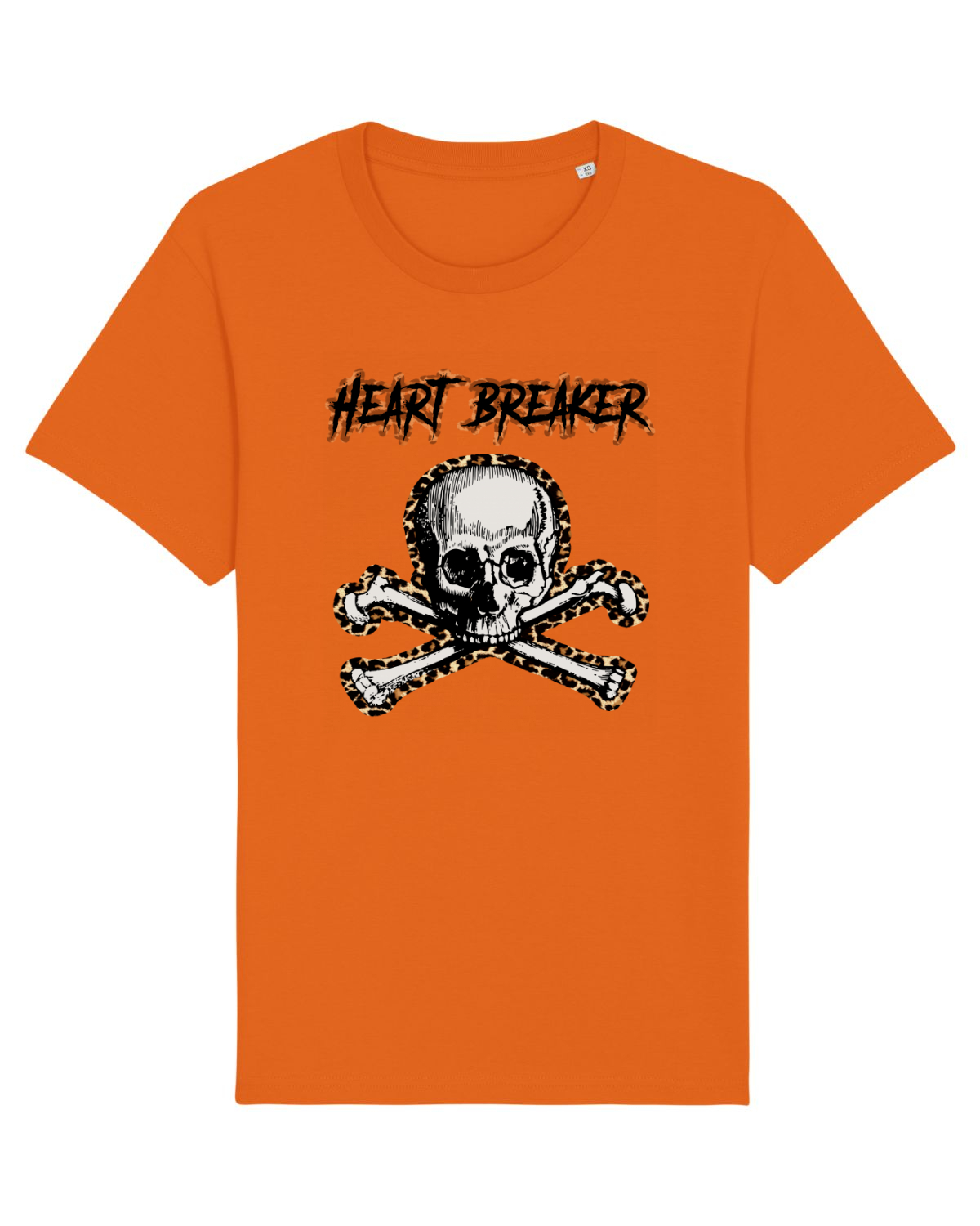 Tricou mânecă scurtă Unisex Rocker Bright Orange