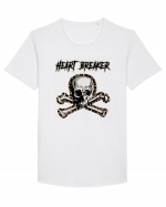 Heart Breaker Tricou mânecă scurtă guler larg Bărbat Skater