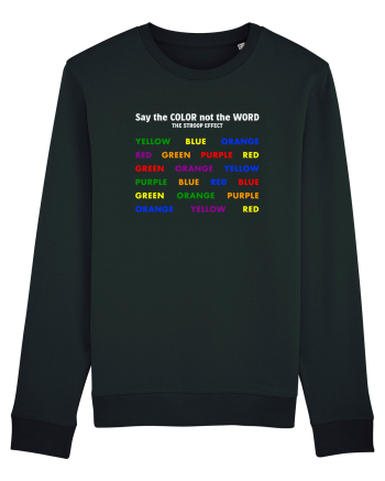 Stroop Effect Black