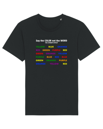 Stroop Effect Black