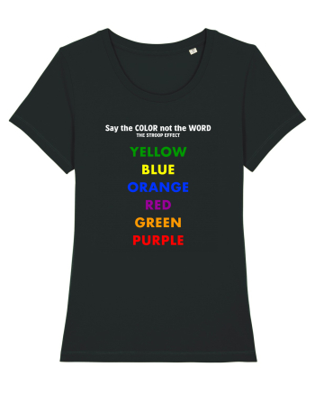 Stroop Effect Black