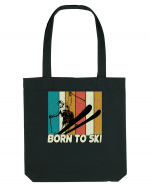 Sporturi de iarnă - Born to ski Sacoșă textilă
