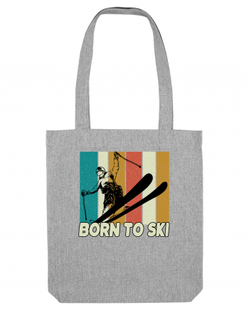 Sporturi de iarnă - Born to ski Heather Grey