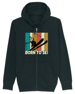 Sporturi de iarnă - Born to ski Hanorac cu fermoar Unisex Connector