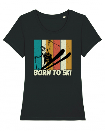 Sporturi de iarnă - Born to ski Black