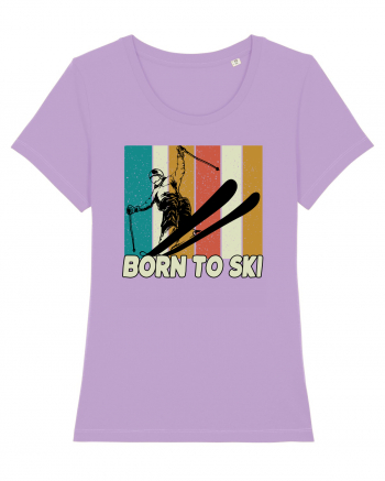 Sporturi de iarnă - Born to ski Lavender Dawn