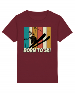 Sporturi de iarnă - Born to ski Tricou mânecă scurtă  Copii Mini Creator