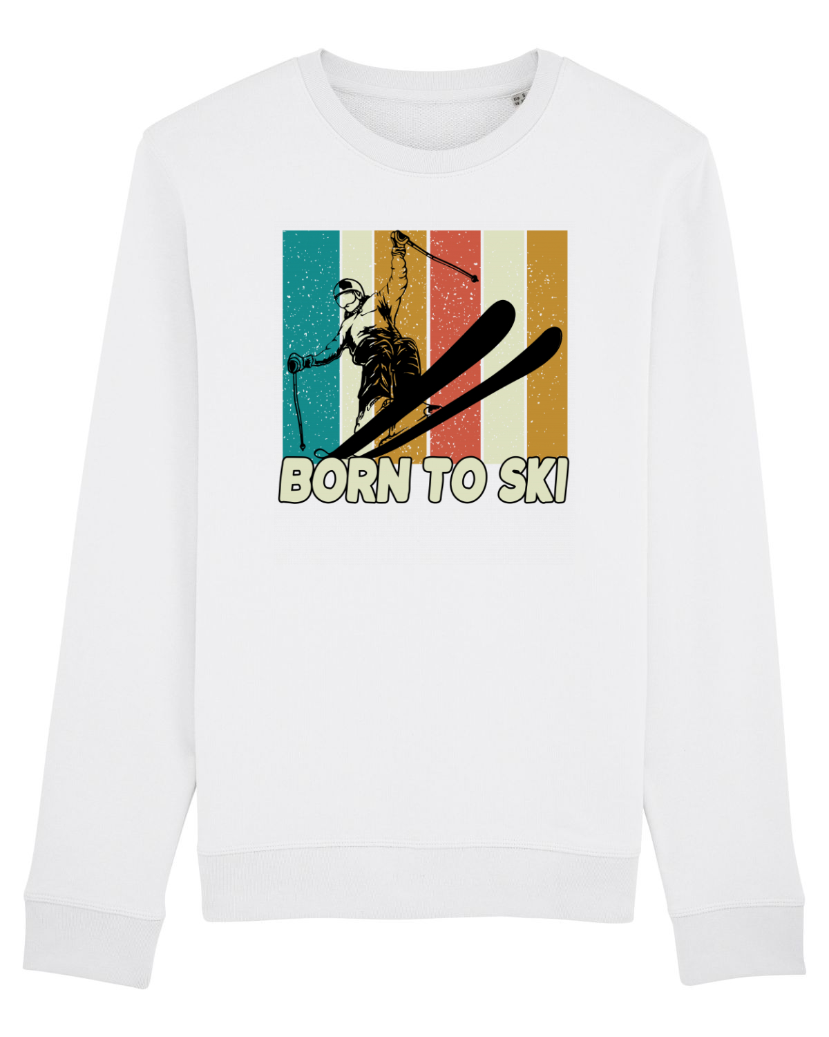 Bluză mânecă lungă Unisex Rise White